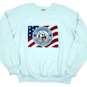 VTG Operation Desert Storm Crewneck Sweatshirt XL